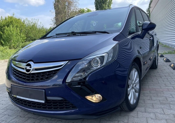 Opel Zafira cena 29900 przebieg: 312000, rok produkcji 2012 z Gubin małe 704